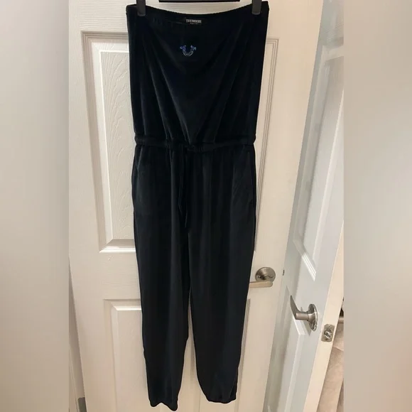 True Religion Velour jumpsuit - Picture 4 of 6